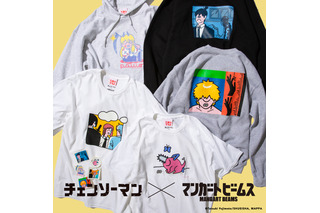 「チェンソーマン」“ビームス”コラボ！ポチタ、マキマたちデザインのTシャツ、スウェットなどがおしゃれ♪ 画像