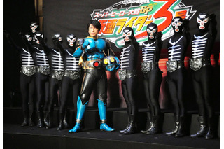 及川光博、仮面ライダー3号のスーツを装備　「ラストは泣けます」宣言 画像