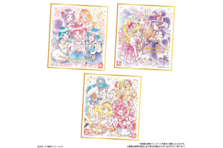 「プリキュア」デパプリ、スタプリほか美麗イラストで20周年をお祝い♪ “プリキュア 色紙ART” 画像