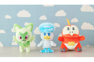 「ポケモン」ニャオハ、クワッス、ホゲータの“うるつや”な瞳にキュン♪ 「キミきめぬいぐるみ」に新登場 画像