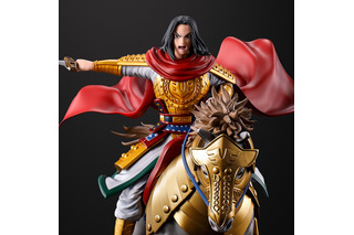 「キングダム」“まだ秦は終わっていない、出陣だ！”嬴政が蕞国防衛戦時の姿でフィギュア化 画像