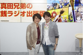 「戦国無双」キャストステージ@Animejapan 2015　草尾毅さんと小野大輔さんが熱いトーク 画像
