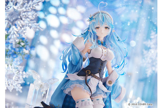 「ホロライブ」の人気VTuber「雪花ラミィ」フィギュアが予約受付開始！髪の毛の造形から透けた素材のスカートまで徹底再現 画像