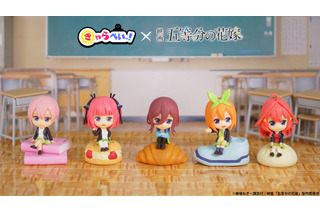 「五等分の花嫁」キャッシュレス決済機能付きフィギュアから、天然ダイヤモンドシルバーリングまで！ 最新グッズが続々登場 画像