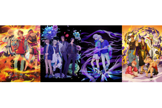 秋アニメ「パラライ」全14キャラクターの姿＆チームリーダーの”幻影”も！ チーム別ビジュアル4種が公開 画像