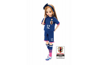 リカちゃんが女子サッカーを応援 なでしこジャパンモデル 5月23日発売 画像