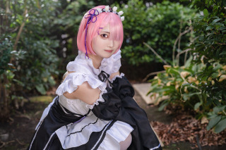 【コスプレ】「リゼロ」の可憐な美少女メイド・ラム姉様に使役されたい！？注目レイヤー・みら【写真8枚】 画像