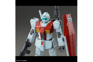 ガンプラ「HG 1/144 ジム (ショルダー・キャノン装備/ミサイルポッド装備)」が今週18日発売！2種の武装バリエーションを再現可能 画像