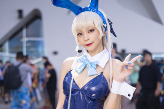 【コスプレ】タイの美女レイヤーの勢いが止まらない！『ブルアカ』トキのバニーガールが蠱惑的な存在感を放つ【写真12枚】 画像