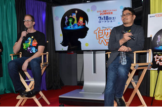 日本のYouTuberに“ものづくり”の心得を伝授 「インサイド・ヘッド」監督陣がプレゼンテーション 画像