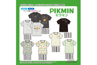 「しまむら」×「ピクミン」即完売したTシャツが再販！ 人気救助犬「オッチン」や、ポケットから顔を出すピクミンたちが可愛い 画像