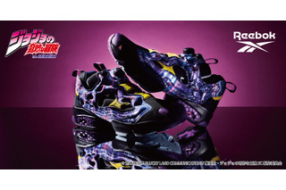 「ジョジョ スターダストクルセイダース」“オラオラ”をデザイン！ Reebokとのコラボスニーカー登場 画像