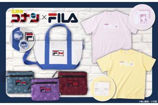 「名探偵コナン」赤井や安室、怪盗キッドらの原作コマをデザイン♪「FILA」コラボ商品が登場 画像