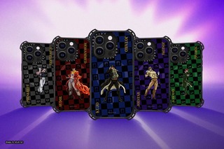 「ジョジョ スターダストクルセイダース」“CASETiFY”と初コラボ！“擬音”が散りばめられたスマホケースやテックアクセサリー登場 画像