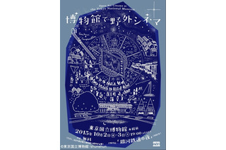 「銀河鉄道の夜」を東京国立博物館で観る　10月2日・3日に野外上映開催 画像