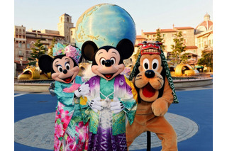 東京ディズニーリゾート、お正月のプログラム発表　和服姿のミッキーやミニー 画像