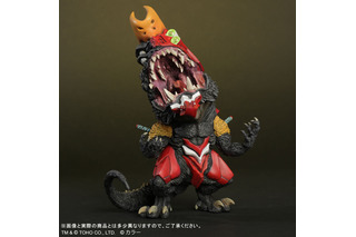 「エヴァ」2号機に“G細胞”を投入すると…？「ゴジラ」コラボの恐ろしい怪獣フィギュア登場 画像