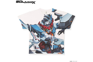 ガンダム「GQuuuuuuX」謎の最新鋭モビルスーツを堂々デザイン！ 大胆なTシャツやロゴアクスタなど登場♪ 画像