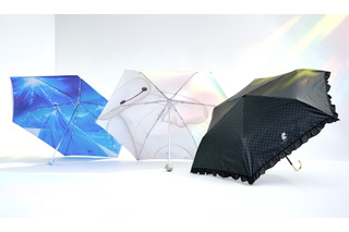 「アナ雪」エルサやベイマックス、マリーちゃんをデザイン♪ ディズニーキャラの晴雨兼用折りたたみ傘が登場 画像