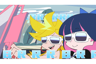アニメ「Panty＆Stocking with Garterbelt」人々が便器に食われる怪事件！ 天使姉妹が現場に向かう 第1話＆2話先行カット 画像