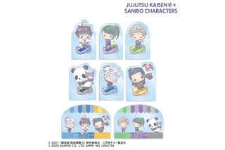 「呪術廻戦 0」五条悟とシナモロール、夏油傑とルロロマニックがコンビ♪ 淡い色使いのサンリオキャラクターズコラボ新グッズ登場 画像