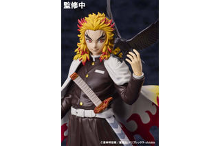「鬼滅の刃 無限列車編」エンドロールの煉獄杏寿郎をフィギュア化！鎹鴉への優しげな眼差し、柔らかな表情を再現 画像