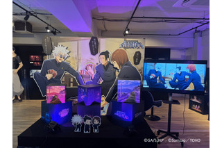 「呪術廻戦 ファンパレ」五条悟、夏油傑、家入硝子らがお出迎え♪ “懐玉・玉折”含む新商品が先行販売！1.5周年POP UP STOREが開催中 画像