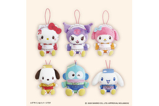 「サンリオ」キティやマイメロ、クロミたちが“和菓子ティータイム”♪ 「GiGO」コラボ開催 画像