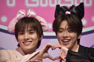 JO1川西拓実＆河野純喜がマイメロ＆クロミにメロメロ～♪ 2人の“メロクロな関係”が明らかに!? 画像
