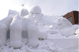 「さっぽろ雪まつり」でお馴染みのキャラが雪像化　アニメ雪像まとめフォトレポート 画像
