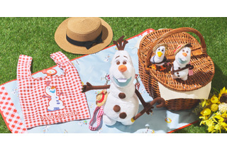 「アナと雪の女王」オラフがモチーフ♪浮き輪やひまわり、ギンガムチェックなど夏らしい新コレクション登場 画像