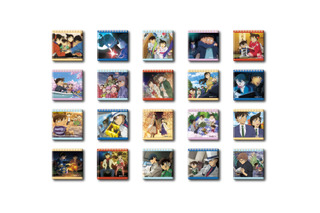 「名探偵コナン」新一＆蘭たちがクリスマスイルミネーションでキラキラ♪ SPイラストの缶バッジ＆トランプ登場　「コナンランド」新グッズ 画像