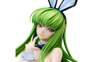 「コードギアス」C.C.がバニースーツ姿で挑発的な魅力ダダ漏れ…♪ 約60cmのビッグサイズでフィギュア化 画像