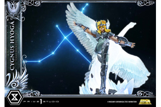 20万円の荘厳さ…！「聖闘士星矢」キグナス氷河（最終青銅聖衣）の舞を強くしなやかに表現！1/4スケールスタチューが登場 画像