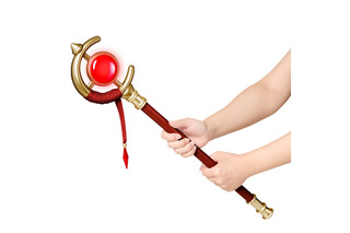 「葬送のフリーレン」“暗いよ～！怖いよ～！”鳴って光る＆セリフも収録！ フリーレンの杖がなりきり玩具化 画像