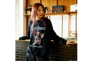 「ガンダム」ガンダム＆シャアザクの古着感がオシャレ！スウェットシャツ登場 画像