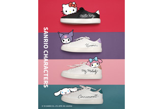 「サンリオ」大人だってかわいく♪ キティ、クロミ、マイメロ、シナモンを“洗練”デザイン！シューズ登場 画像