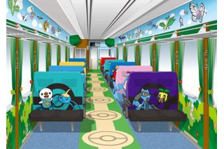 ポケモン・ラッピング電車「POKEMON with YOUトレイン」　JR東日本・大船渡線を運行 画像