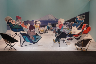 「『ゆるキャン△』10周年記念展」が東京ソラマチで開催！あfろ先生のキャンプギア展示、キャンプ飯にフォトスポットも【レポ】 画像