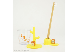「パンどろぼう」が洗面所を笑顔に！歯ブラシスタンド、コップ＆スタンドが登場 画像