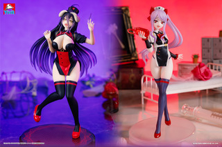 「オーバーロード」アルベド＆シャルティアが刺激的なナース姿でプライズフィギュア化！アミューズメント施設にて展開中 画像