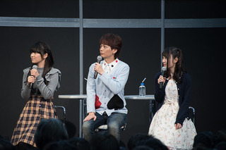 三澤紗千香、浅沼晋太郎、日高里菜が新作アニメについて語る。「アクセル・ワールド」ステージ 画像