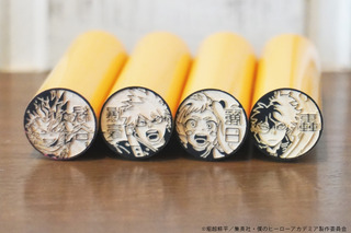 「ヒロアカ」デク、爆豪、オールマイト、トガちゃん…FINALビジュアルが“はんこ”で登場！銀行登録もOK＆合計176種類に♪ 画像