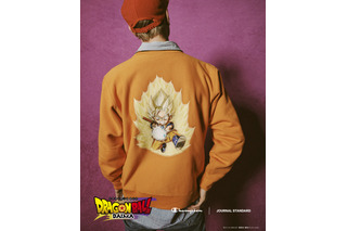「ドラゴンボールDAIMA」ミニ悟空＆ベジータを堂々デザイン！新キャラ“魔人クウ”も♪ Championの名品スウェット登場 画像