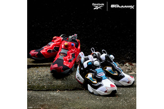 「ガンダム GQuuuuuuX」ジークアクス＆赤いガンダムをイメージ！「リーボック」コラボシューズ登場 画像