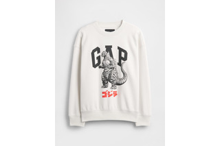 「ゴジラ」×Gapと初コラボ！大胆なゴジラデザインや、“VSデストロイア”のワンシーンなどがアパレルに 画像