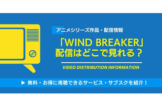 アニメ「WIND BREAKER」の配信はどこで見れる？無料視聴できるサービス・サブスクを紹介！ 画像