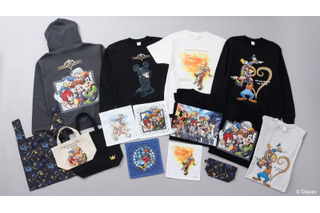 エモい…！「キングダム ハーツ」ソラ、ロクサスたちの美麗アートが新グッズに♪ 秋葉原で物販イベント 画像