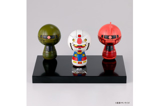 「ガンダム」×こけし―ザクの細かなデティールまで見事に再現したアイテムが登場！ 画像