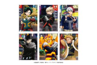 「ヒロアカ」夜の渋谷に佇むデクたちの描き下ろし！「東急グループ」コラボグッズ登場 画像